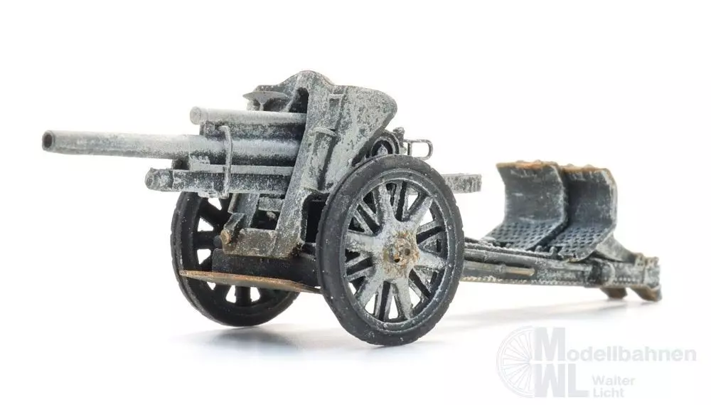 ARTITEC b.v. 6870631 - WM 10,5cm LeFH 18 Winter Fertigmodell H0 1:87
