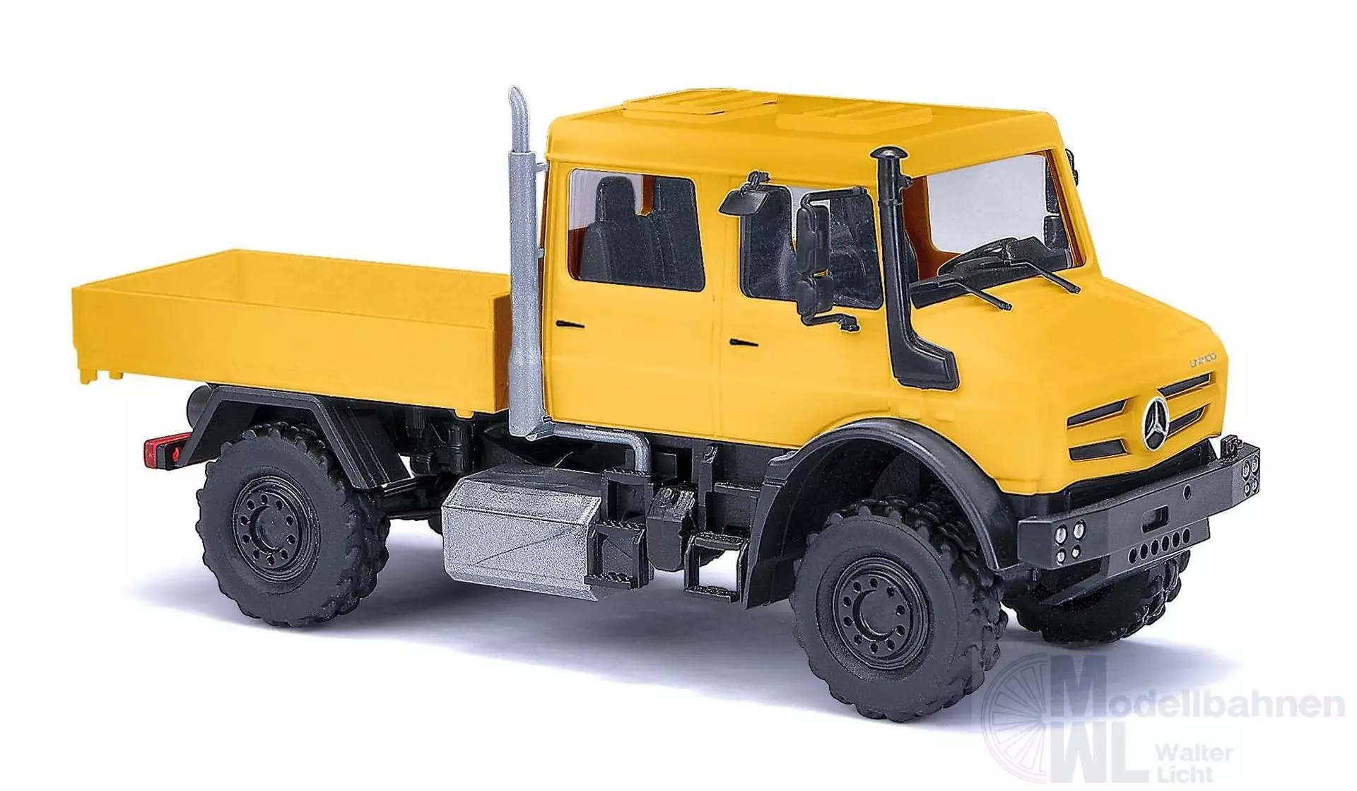 Busch 51080 - Unimog U 5023 Doppelkabine gelb H0 1:87