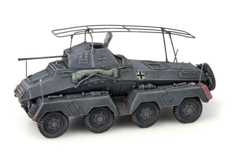 ARTITEC b.v. 387.72-GR - Sonderkraftfahrzeug 232 8-Rad 20mm grau Deutsche Wehrmacht H0 1:87 ARTITEC b.v. 387.72-GR - Sonderkraftfahrzeug 232 8-Rad 20mm grau Deutsche Wehrmacht H0 1:87