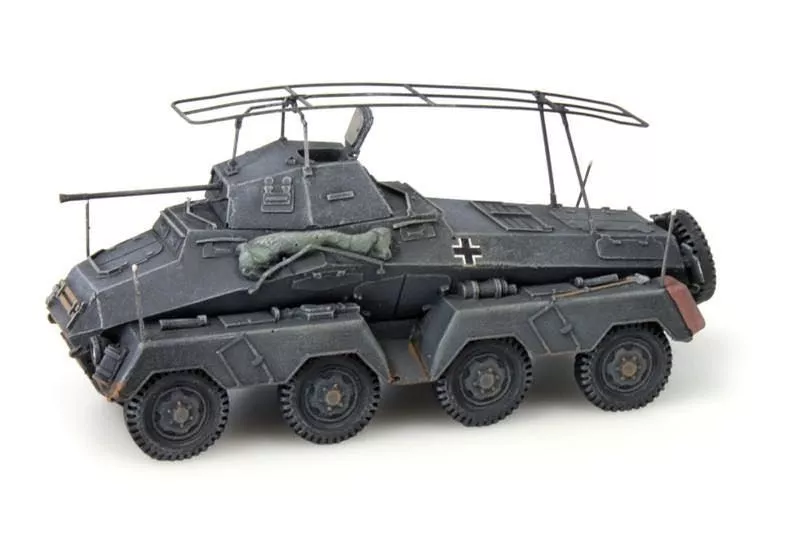 ARTITEC b.v. 387.72-GR - Sonderkraftfahrzeug 232 8-Rad 20mm grau Deutsche Wehrmacht H0 1:87