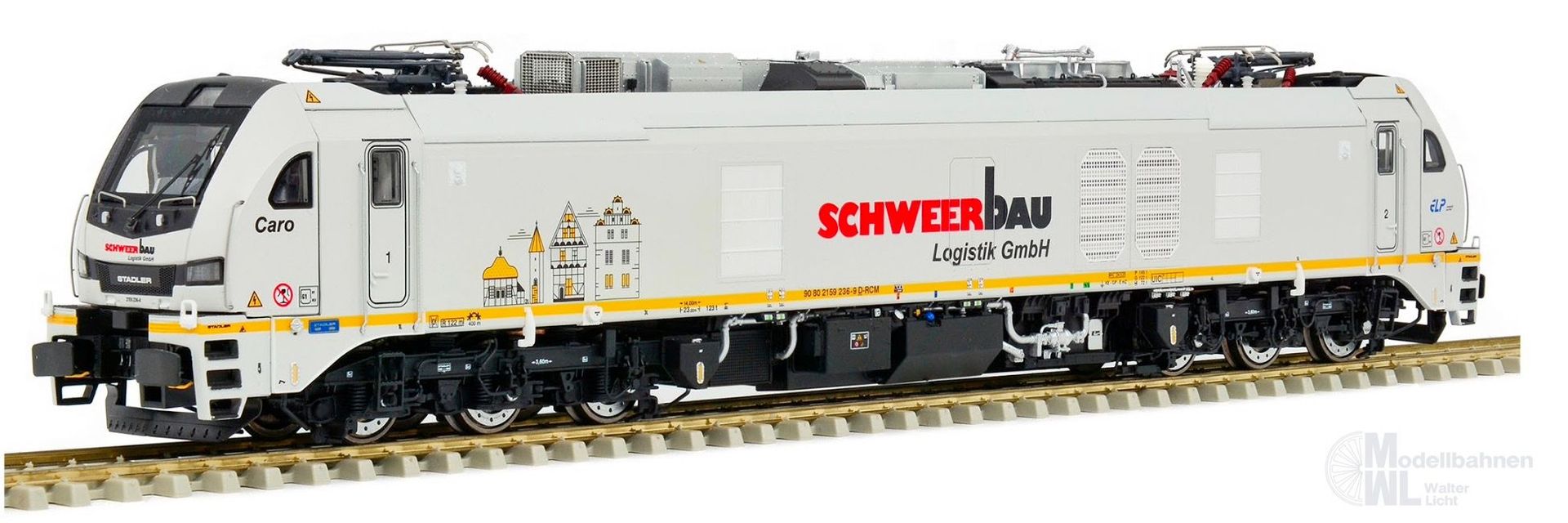 Sudexpress S1592360 - Zweikraftlok BR 159 236-9 EuroDual Schweerbau Ep.VI H0/GL Sound