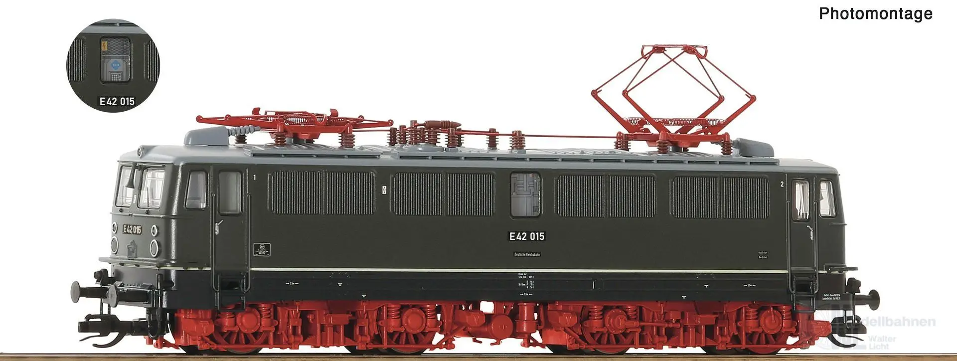 Roco 7590027 - E-Lok BR E42 DR Ep.III TT 1:120 Sound