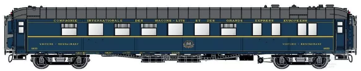 LS Models 49201 - Speisewagen WR CIWL Ep.IIIb H0/GL Beleuchtung