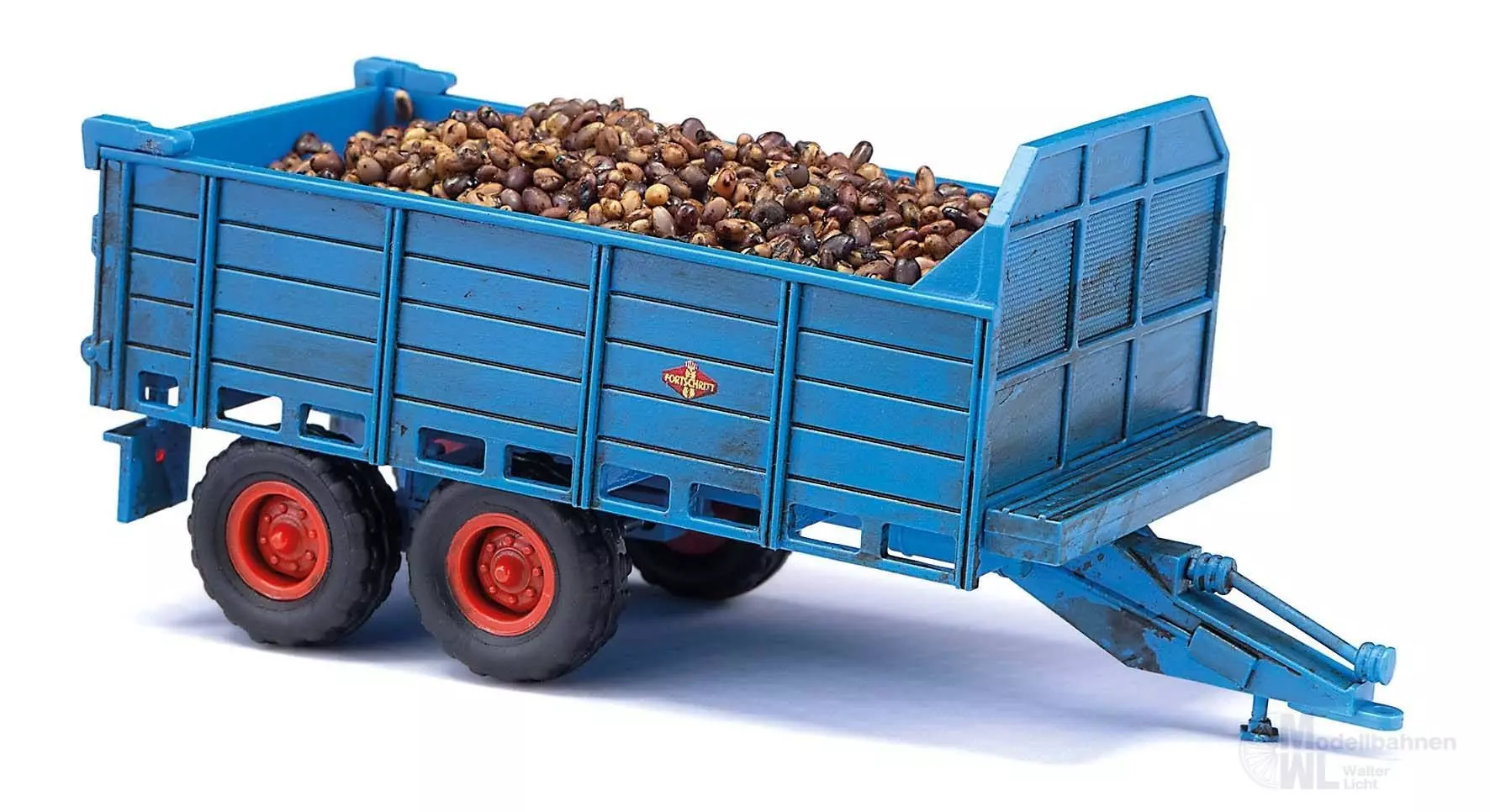 Busch 53804 - Anhänger Fortschritt T 088 beladen mit Rüben H0 1:87
