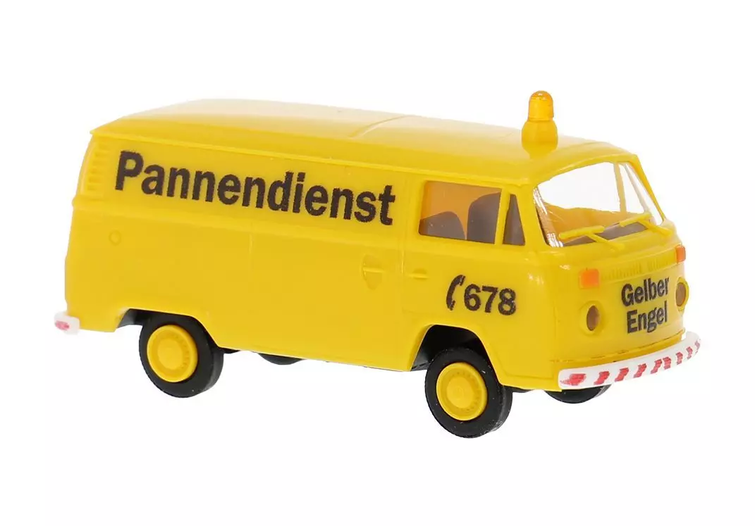 Brekina 33553 - VW T2 Kasten Gelber Engel H0 1:87