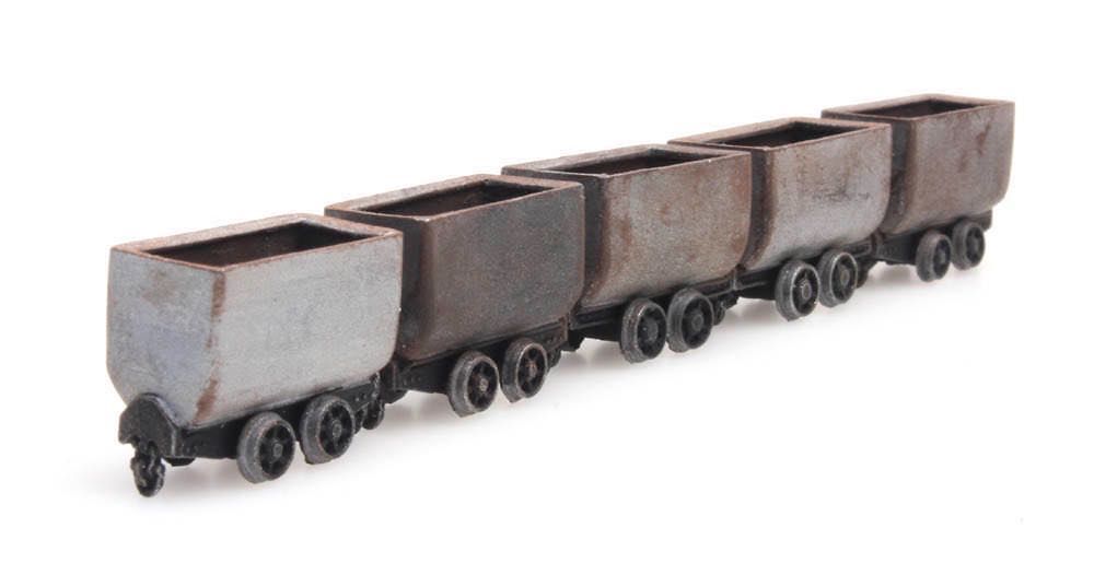 ARTITEC b.v. 387395 - 5 Förderwagen H0 1:87