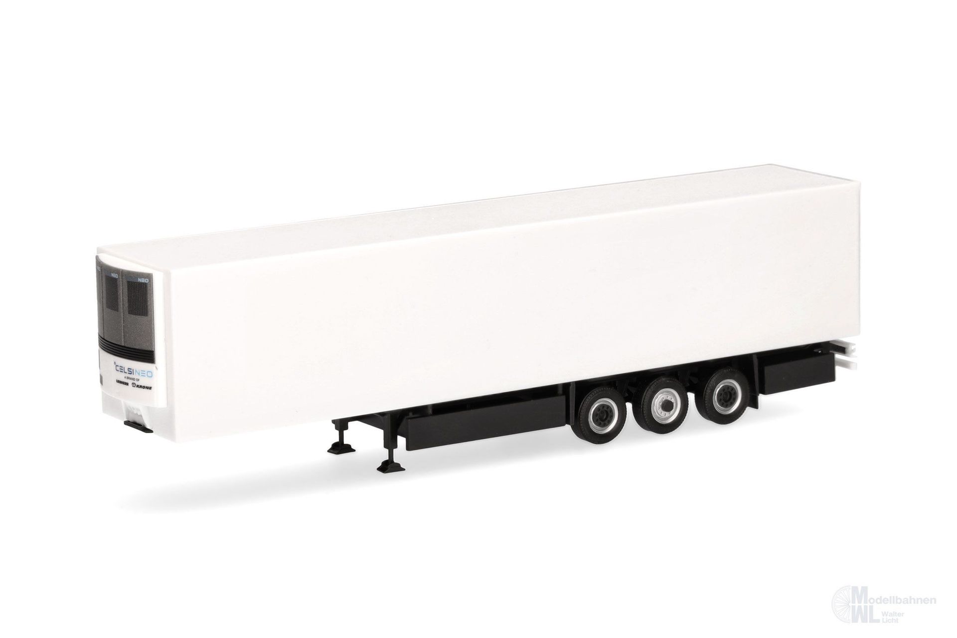 Herpa 077071 - Krone E-Trailer Kühlkoffer-Auflieger H0 1:87