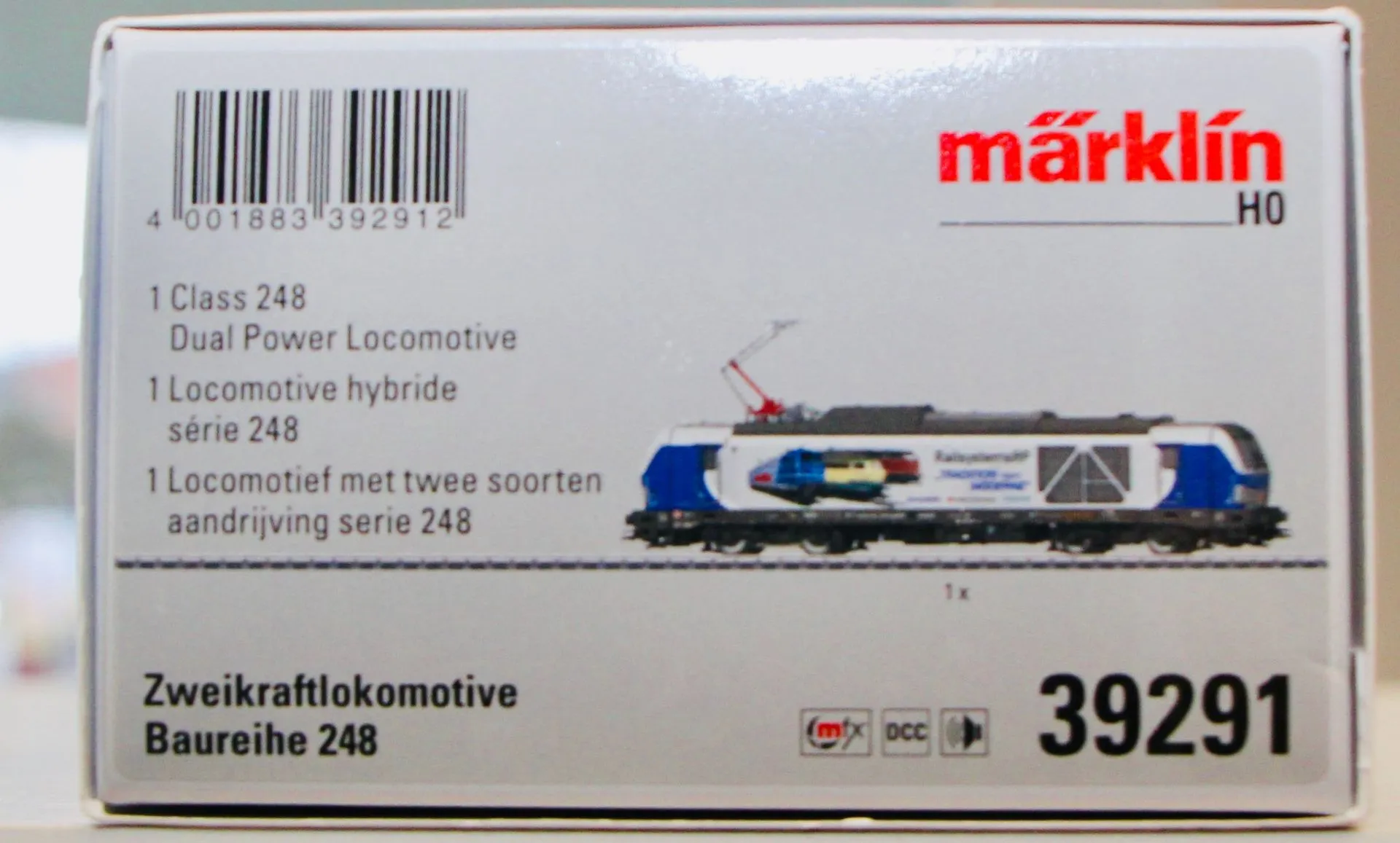 Märklin 39291 - MÄRKLIN - Vectron DualMode BR 248 RPRS Ep.VI H0/WS Sound mfx