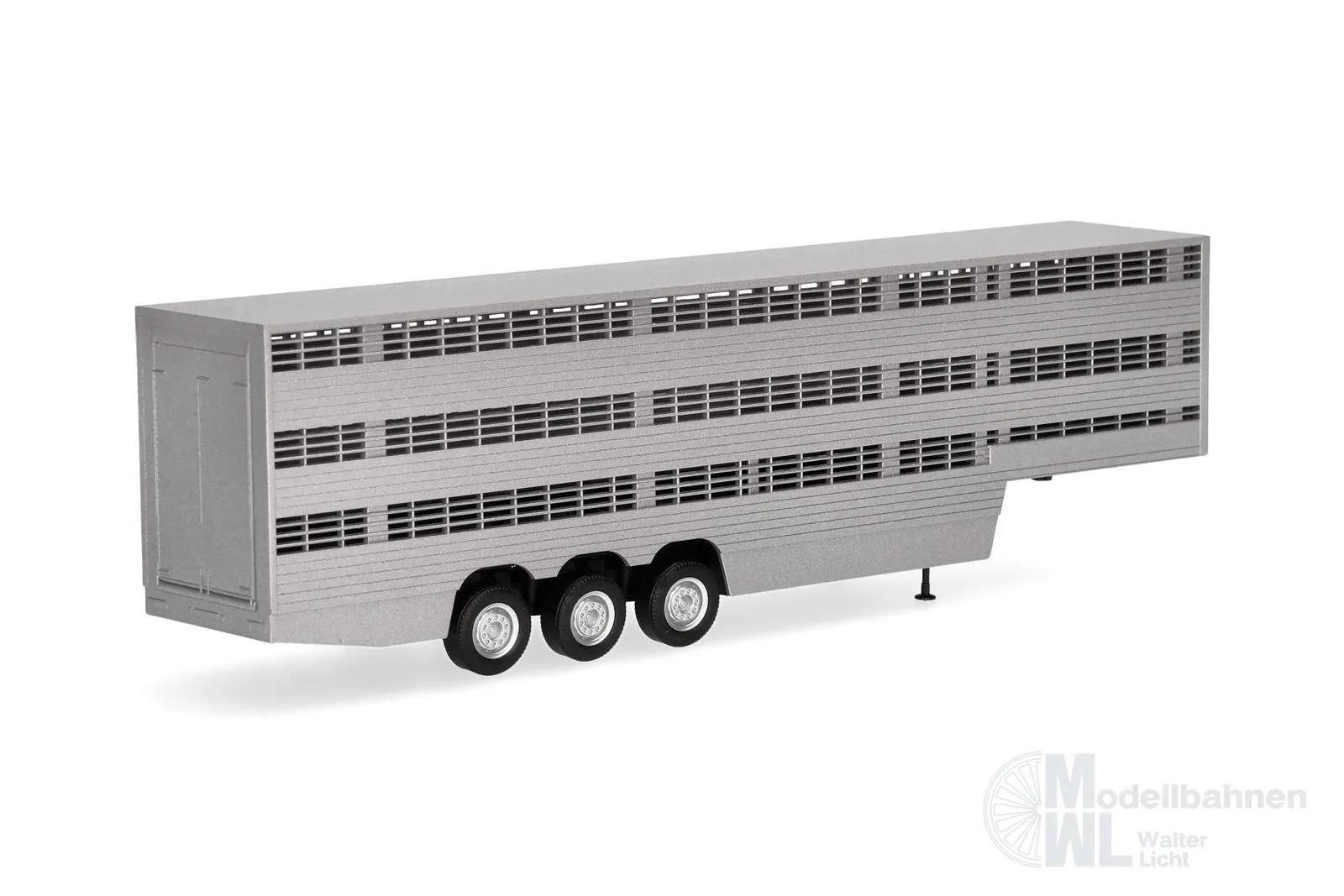 Herpa 076333-003 - Viehtransporterauflieger 3a H0 1:87