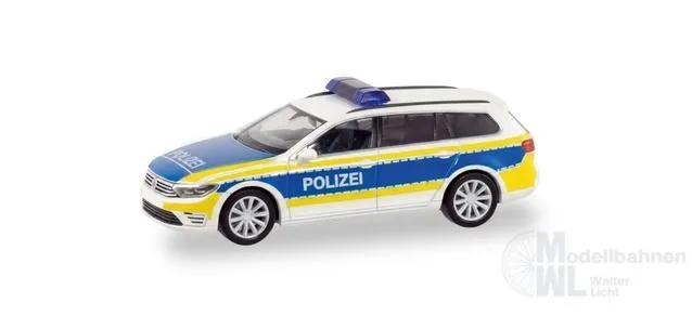 Herpa 099554 - VW Passat GTE Variant Polizei Niedersachsen H0 1:87