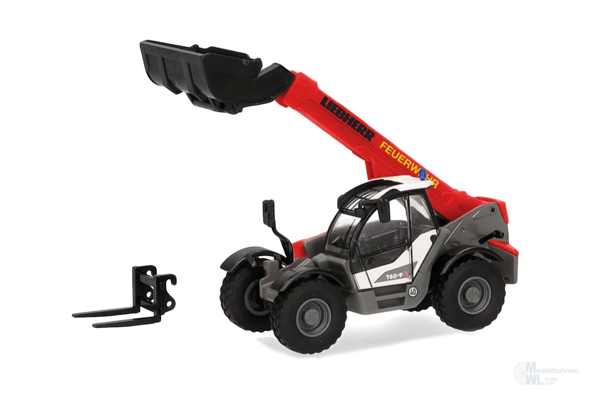 Herpa 098700 - Lieb.Teleskoplader T60-9S FW H0 1:87