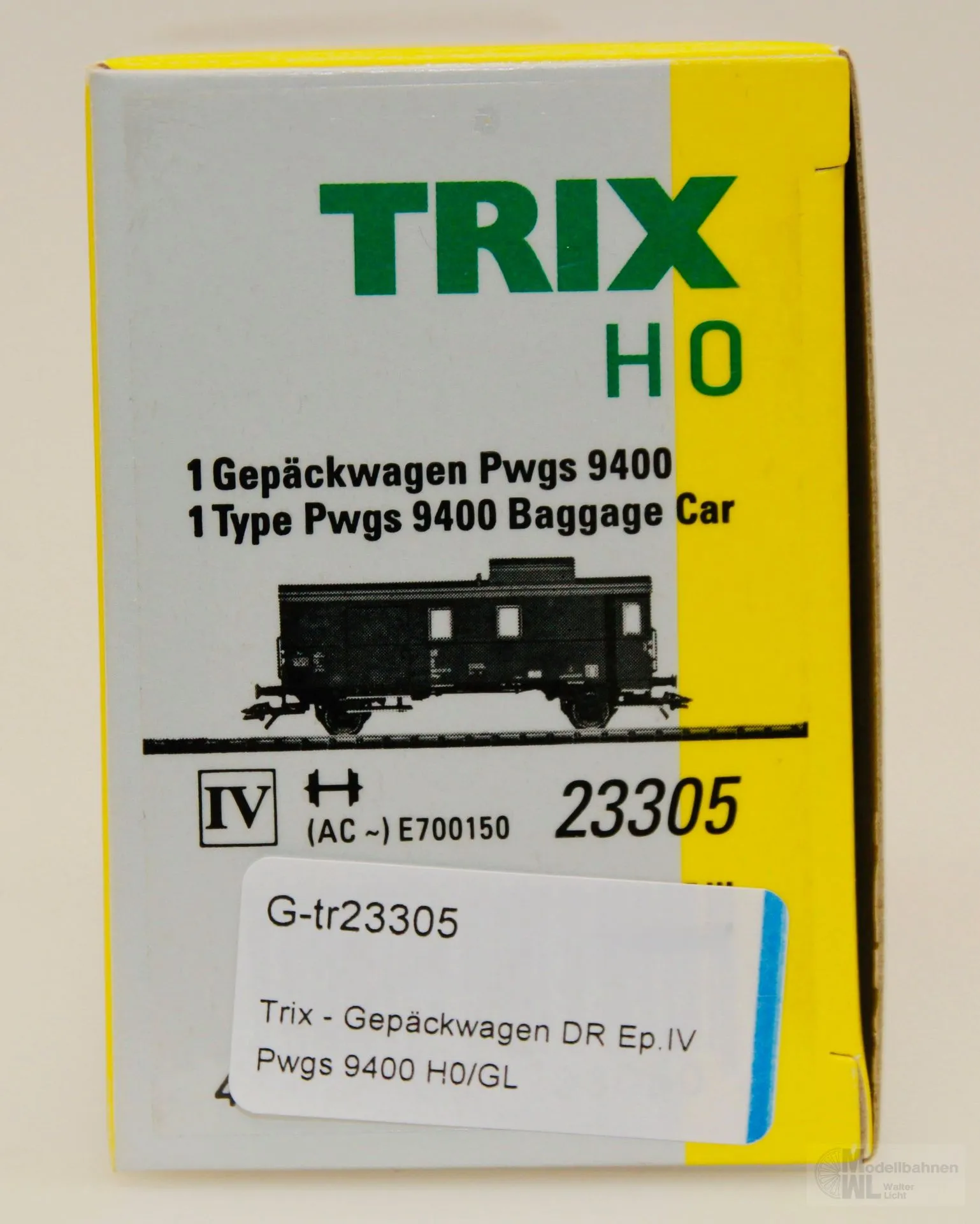 Trix 23305 - Trix - Gepäckwagen DR Ep.IV Pwgs 9400 H0/GL