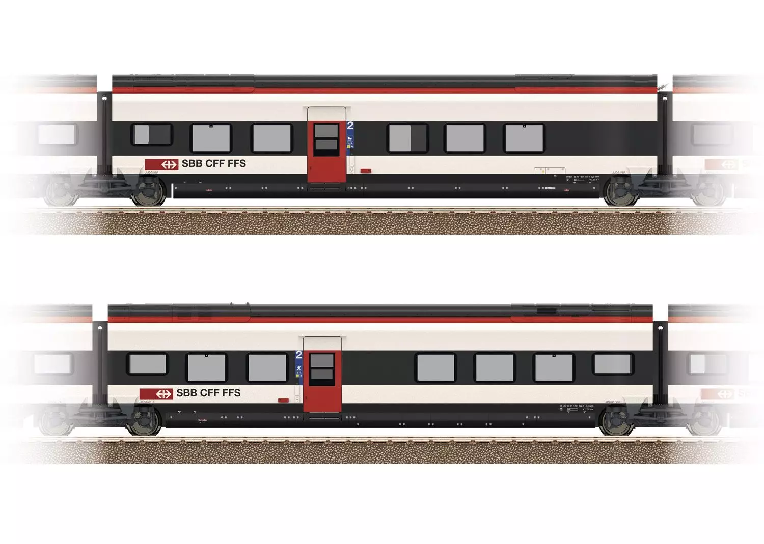 Trix 23282 - Ergänzungs-Set 2 Giruno SBB Ep.VI H0/GL