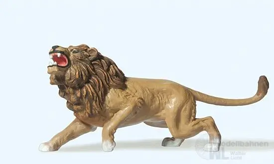 Preiser 47504 - Löwe angreifend 1:25