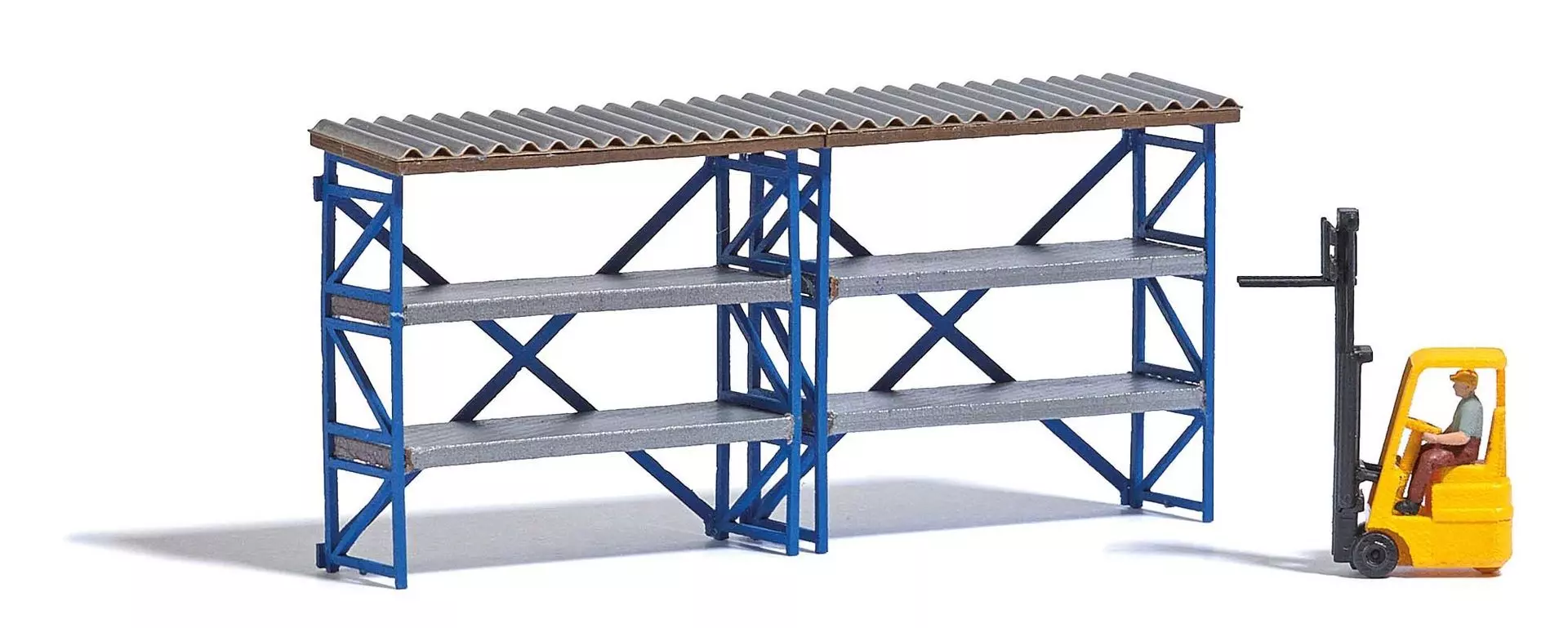 Busch 8848 - Gabelstapler/Hochregal TT 1:120