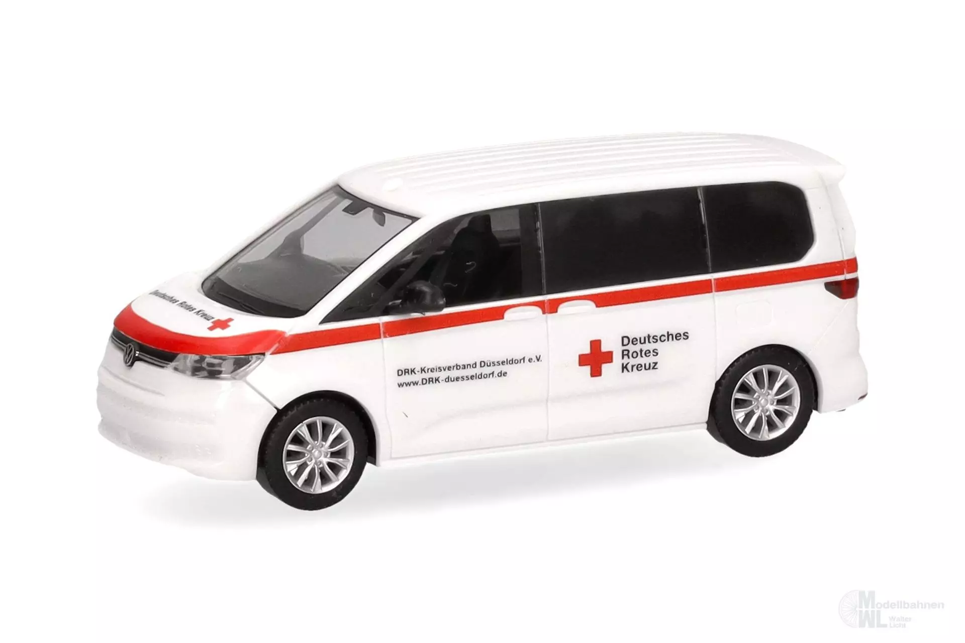 Herpa 098359 - VW Multivan DRK Düsseldorf H0 1:87