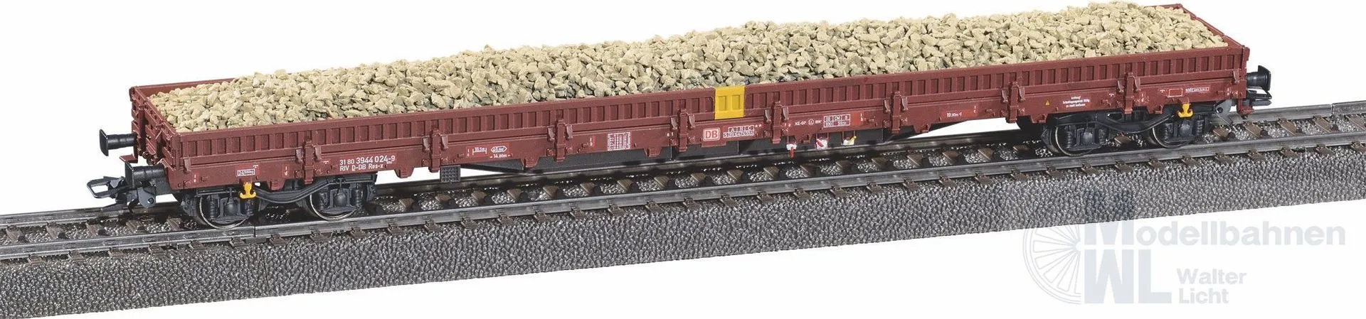Märklin 47159 - Niederbordwagen Set Res-x 2.tlg. DB Ep.VI H0/WS