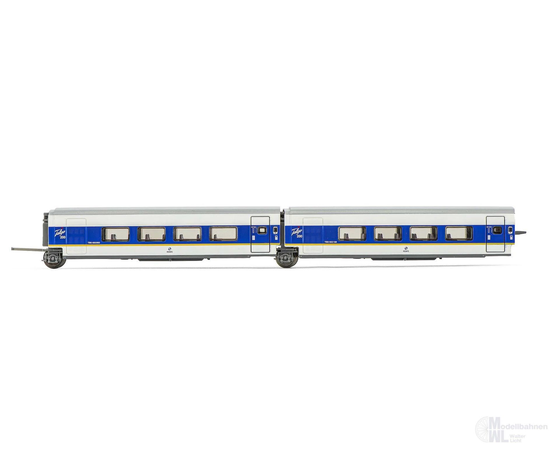 ar4463_0 Arnold 4463 - Talgo 200 Erweiterrungsset RENFE Ep.V 2.tlg. N 1:160
