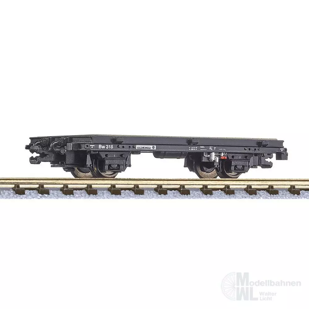 Liliput 245182 - Bahndienst-Flachwagen schwarz Ep.IV/VI H0e