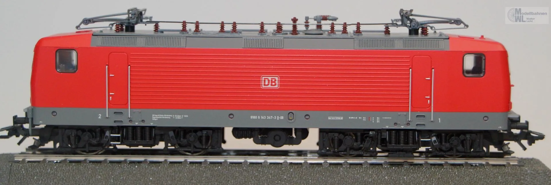 Märklin 37436 - MÄRKLIN - E-Lok BR 143 DB Ep.VI H0/WS Digital mfx