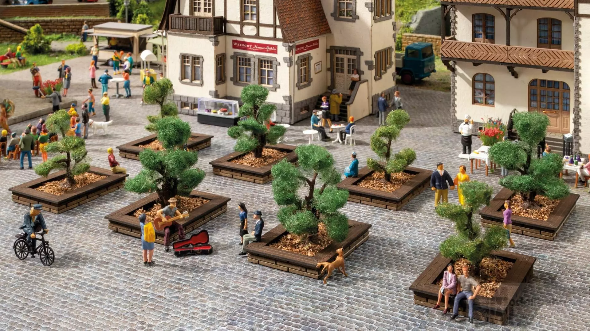 Noch 21546 - Zierbüsche H0/TT/N