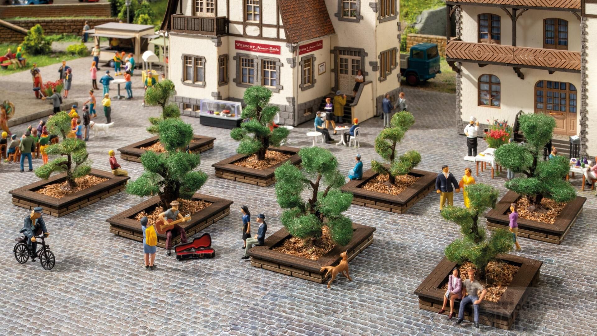 Noch 21546 - Zierbüsche H0/TT/N