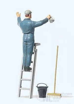 Preiser 45505 - Wagenwäscher Spur G