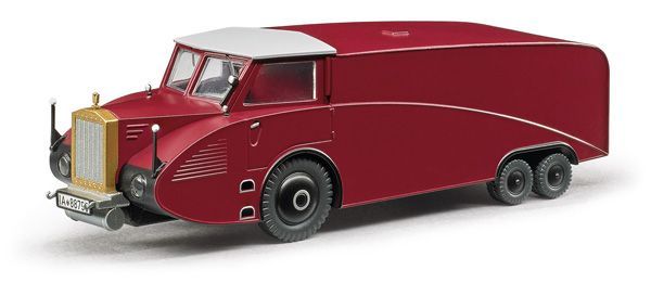 Liliput 937494 - LKW Rumpler RuV 29 rot ohne Anschriften H0 1:87