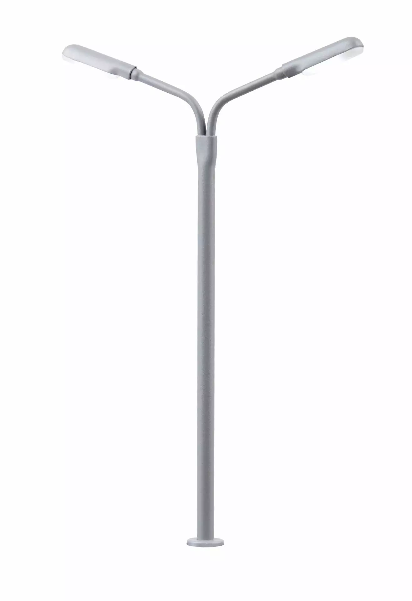 Viessmann 6995 - Peitschenleuchte doppelt LED weiß TT 1:120