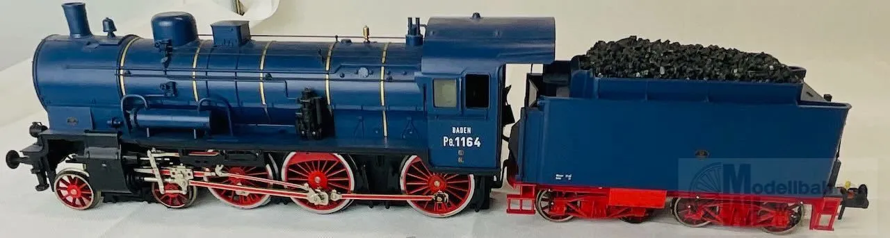 Märklin 55981 - MÄRKLIN - Dampflok Baden P8 1164 Ep.I Spur 1