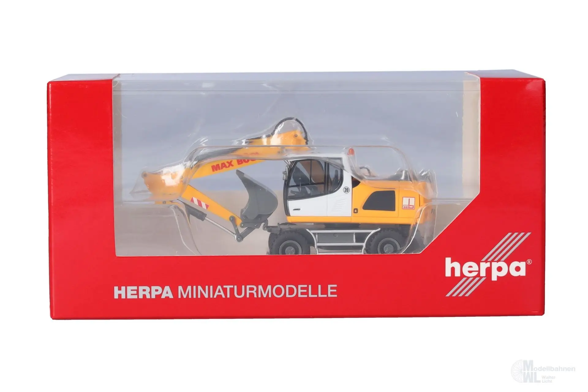 Herpa 318617 - Liebherr Mobilbagger A920 Max Bögl H0 1:87