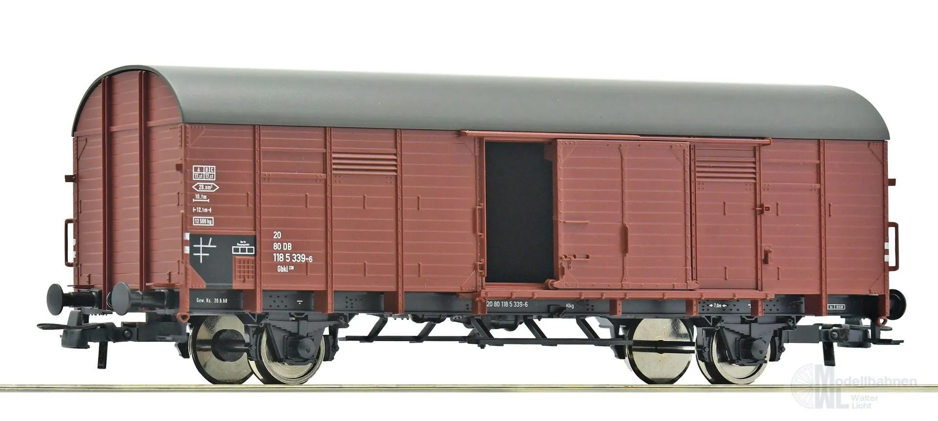 Roco 6600287 - Güterwagen ged. DB Ep.IV H0/GL