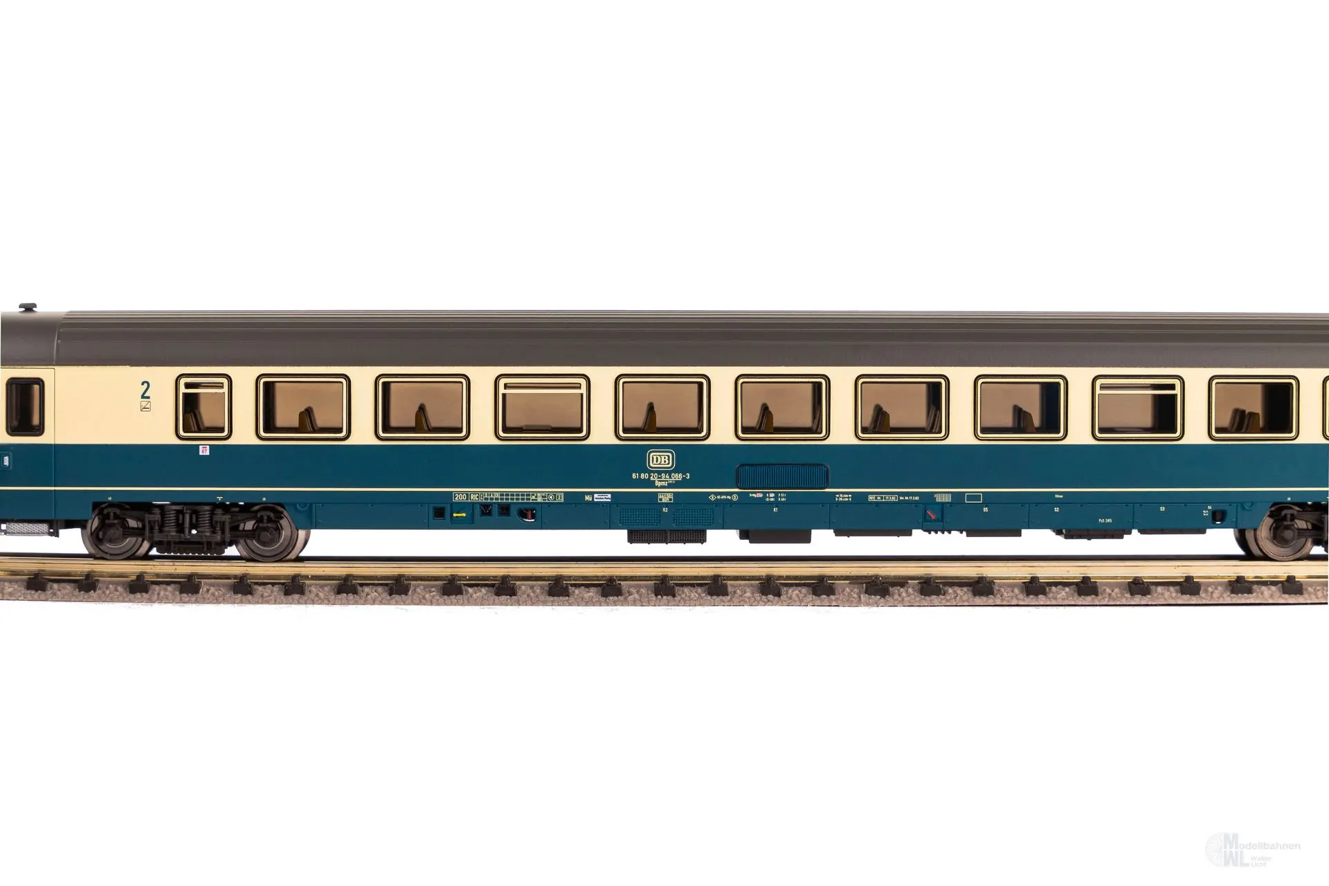 Piko 40665 - IC Großraumwagen DB Ep.IV 2.Kl. Bpmz 291 2.Betr.Nr. N 1:160