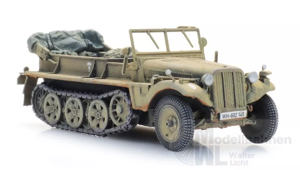 ARTITEC b.v. 6870494 - WM Sdkfz 10 Afrika H0 1:87