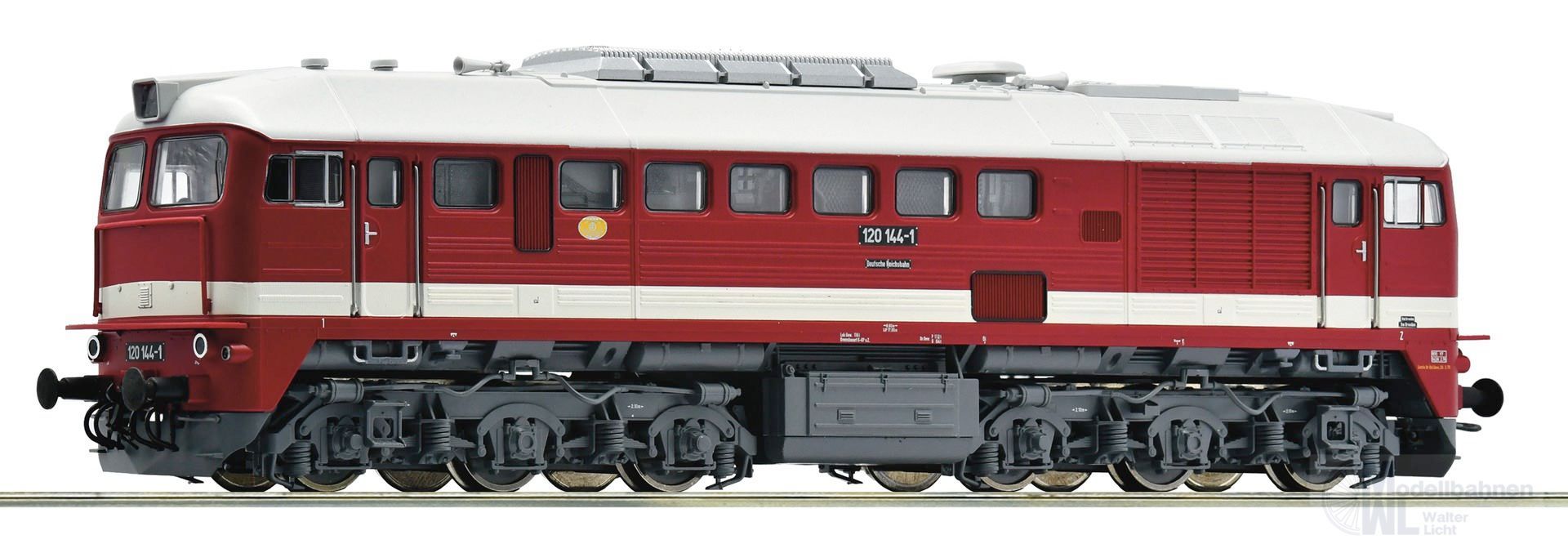 Roco 7320096 - Diesellok BR 120 144-1 DR Ep.IV H0/WS Sound