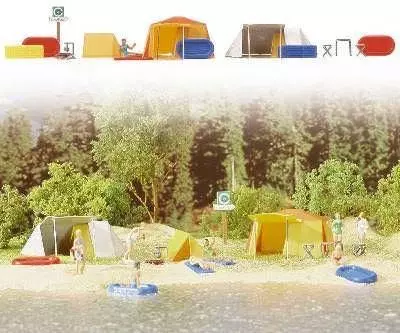 Busch 6026 - Campingzelte H0 1:87