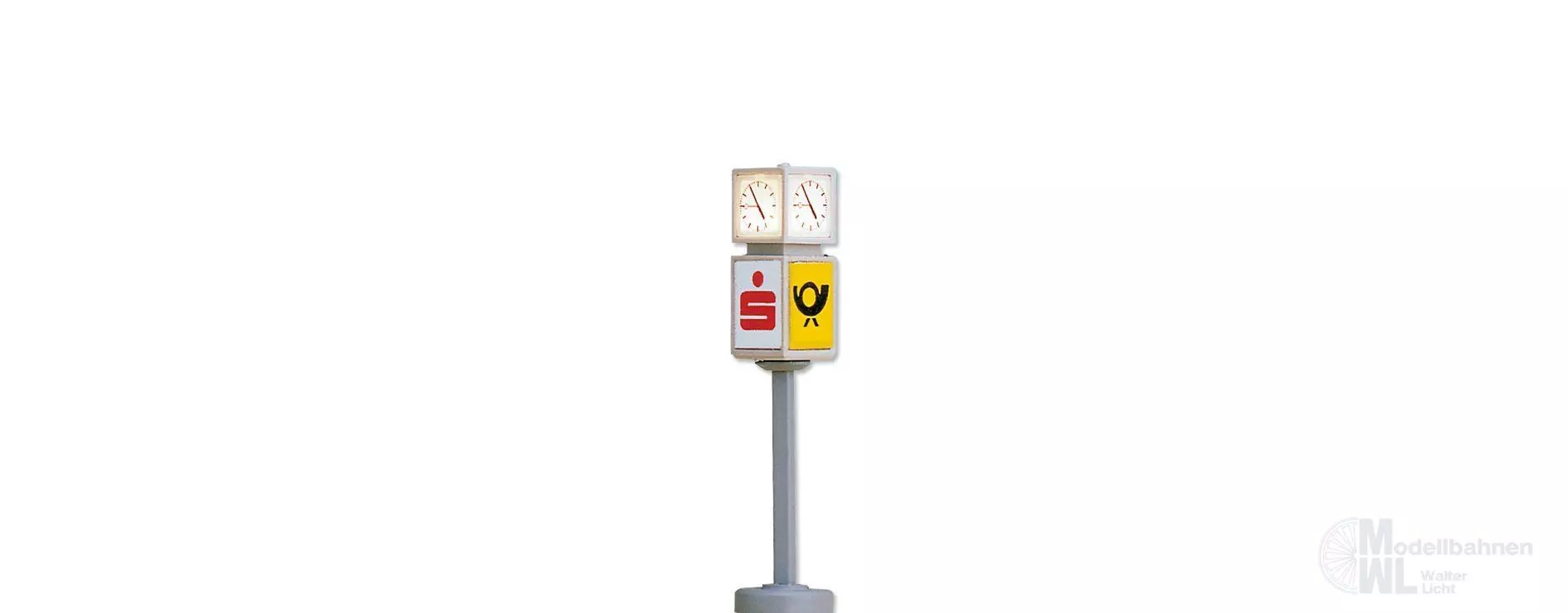 Brawa 4574 - Uhr mit S-Bahn/DB-Würfel N