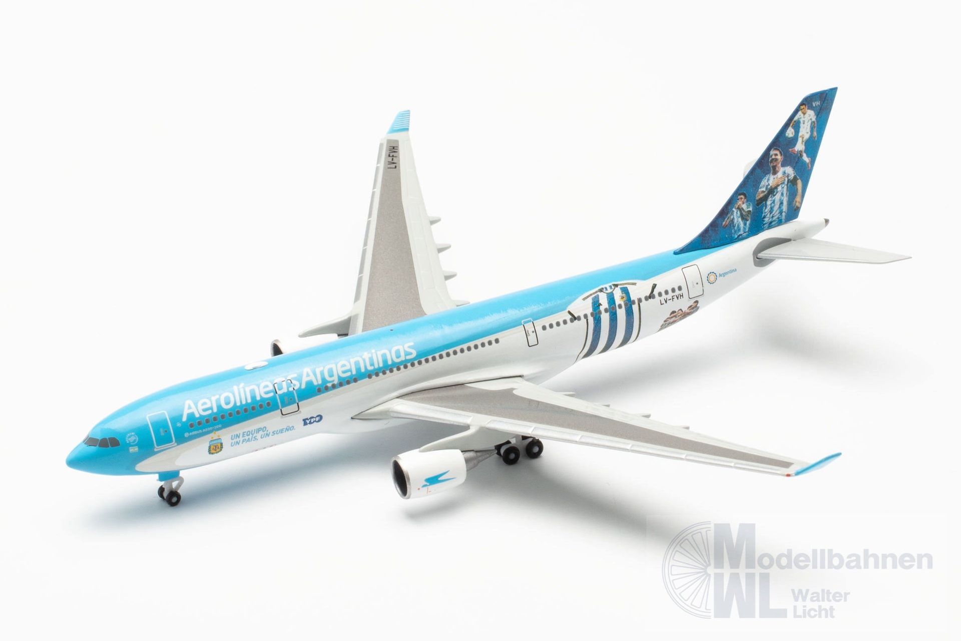 Herpa 537247 - Airbus A330 Aerolines Argentinas Seleccion 1:500