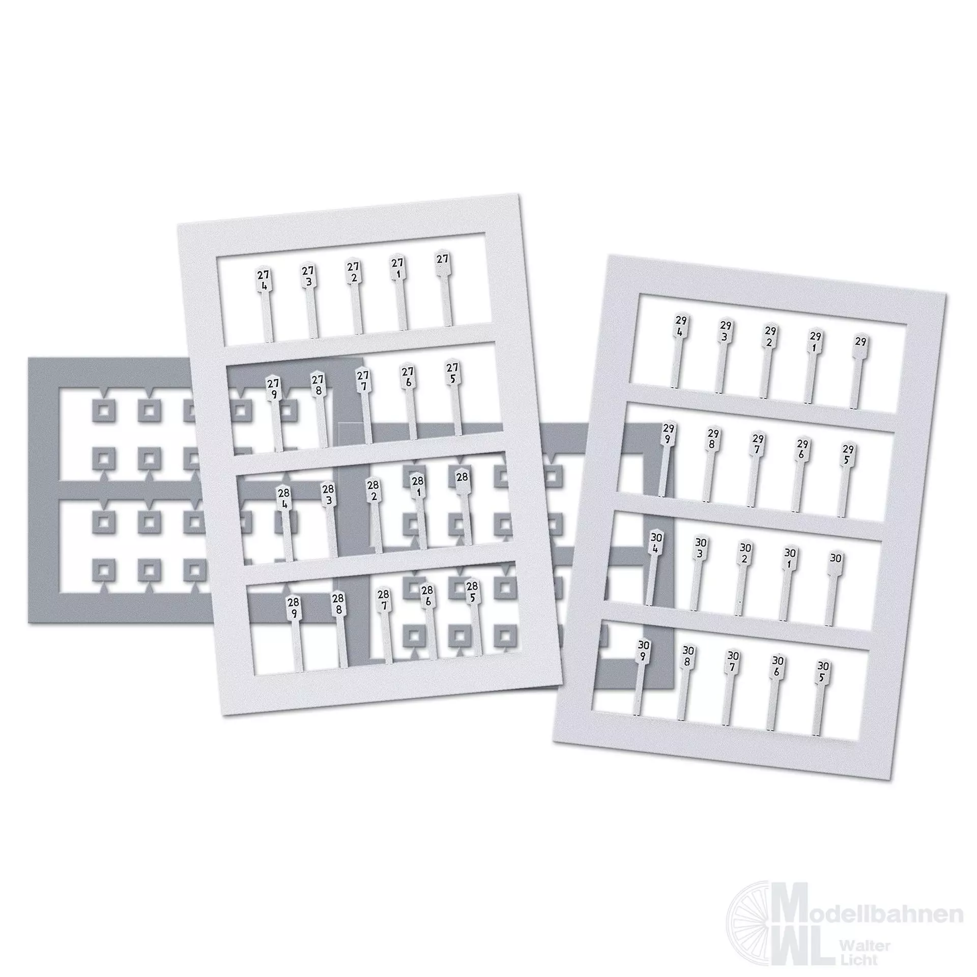 Busch 8126 - Kilometersteine N 1:160