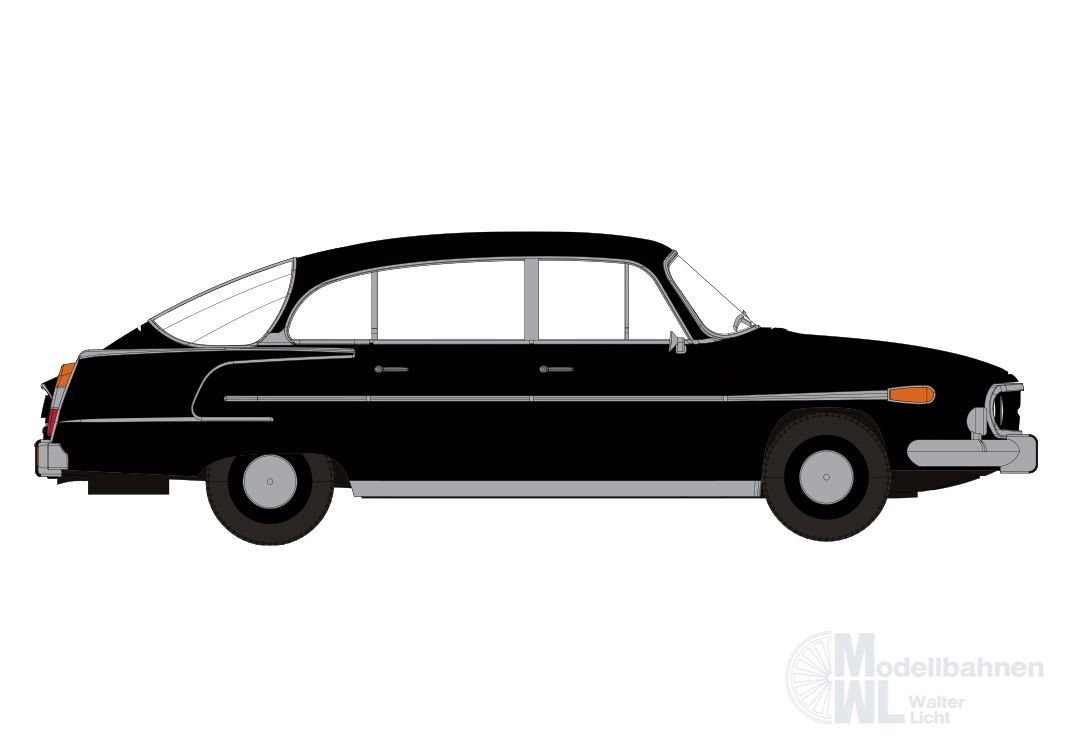 Brekina 27325 - Tatra 603-2 in schwarz H0 1:87