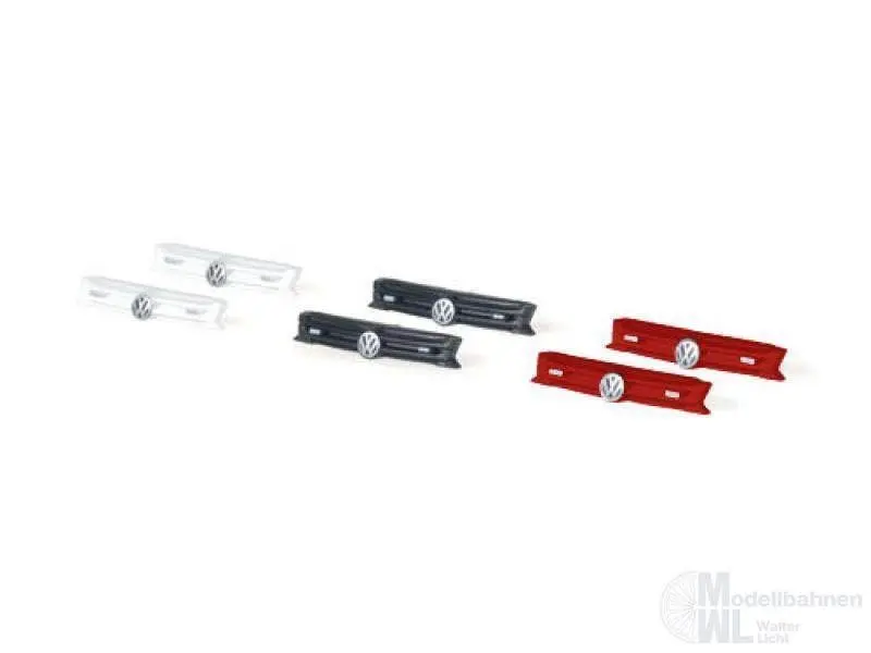 Rietze 70248 - Volkswagen T5 GP Kühlergrill mit Blitzern (6 Stück) H0 1:87
