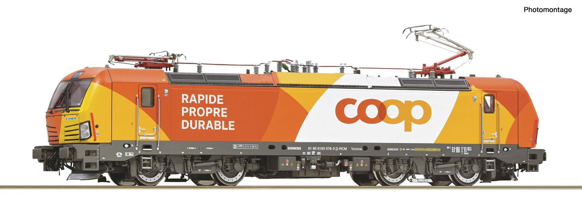 Roco 7520237 - E-Lok 193 084-1 railCare Ep.VI Coop H0/WS SOUND