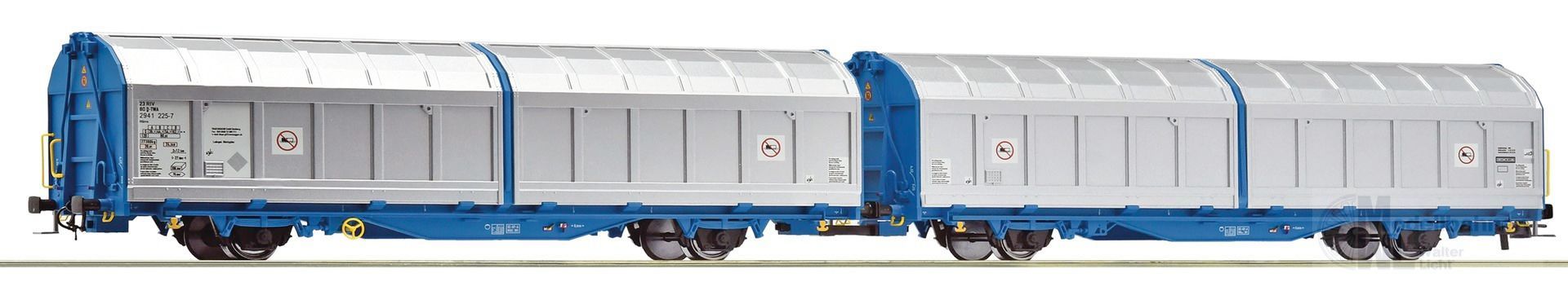 Roco 6600276 - Schiebewandwagen Doppeleinheit TRANSWAGGON Ep.V/VI H0/GL