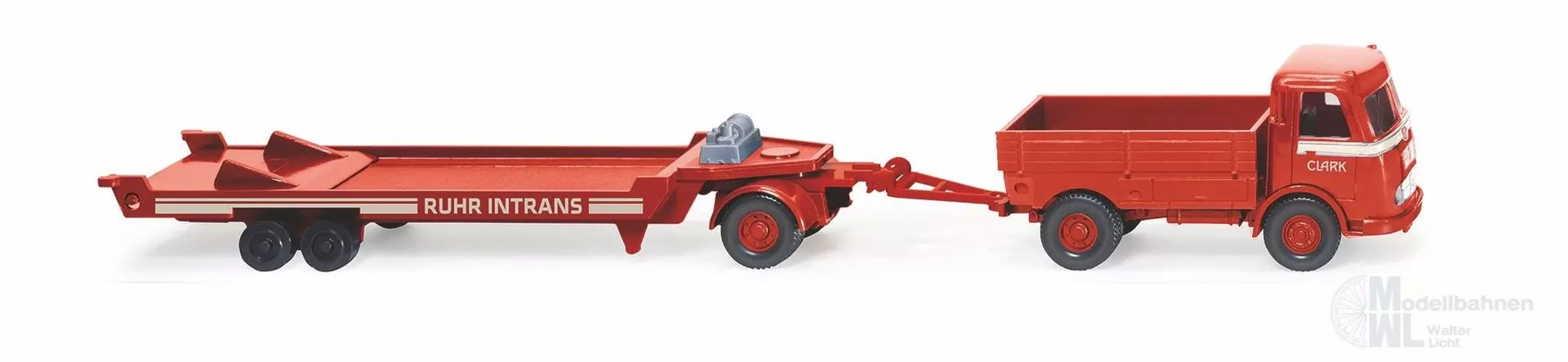 Wiking 049002 - Tiefladehängerzug Mercedes-Benz Pullman H0 1:87