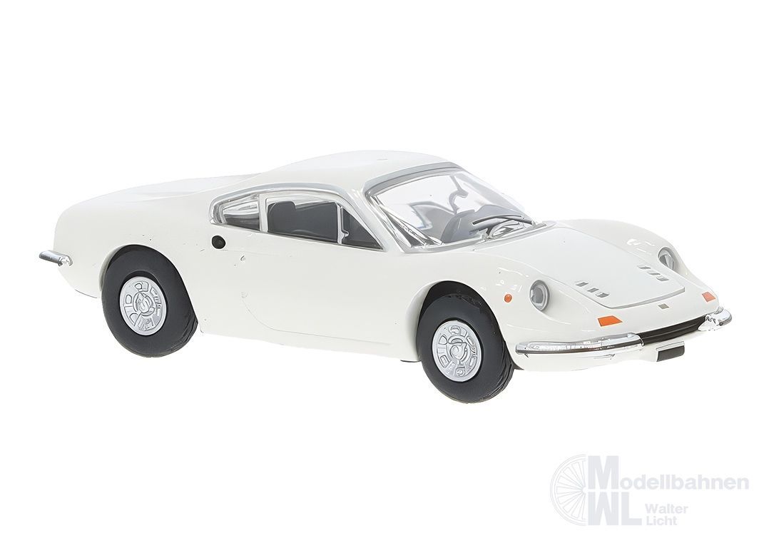 PCX-Models 870633 - Ferrari Dino 246 GT weiss 1969  H0 1:87