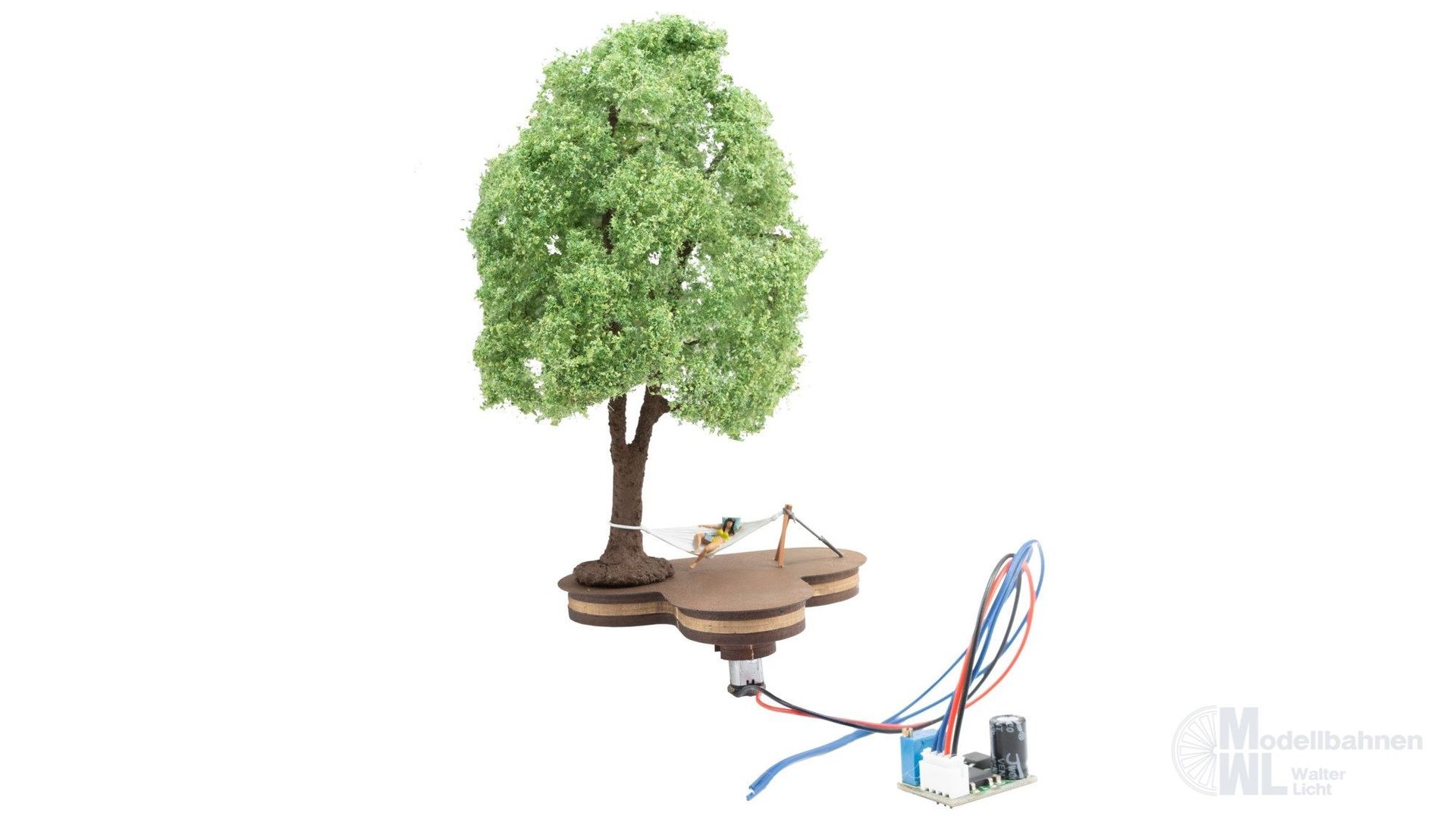 Noch 21773 - micro-motion Baum mit Hängematte H0 1:87
