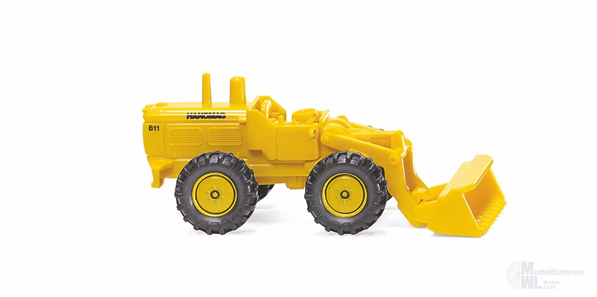 Wiking 097402 - Radlader Hanomag - maisgelb N 1:160