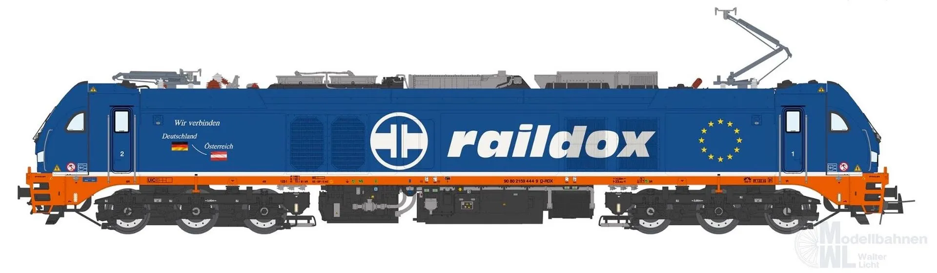 Sudexpress N1594440 - Zweikraftlkok BR 159 444-9 EuroDual raildox Ep.VI N 1:160 Sound