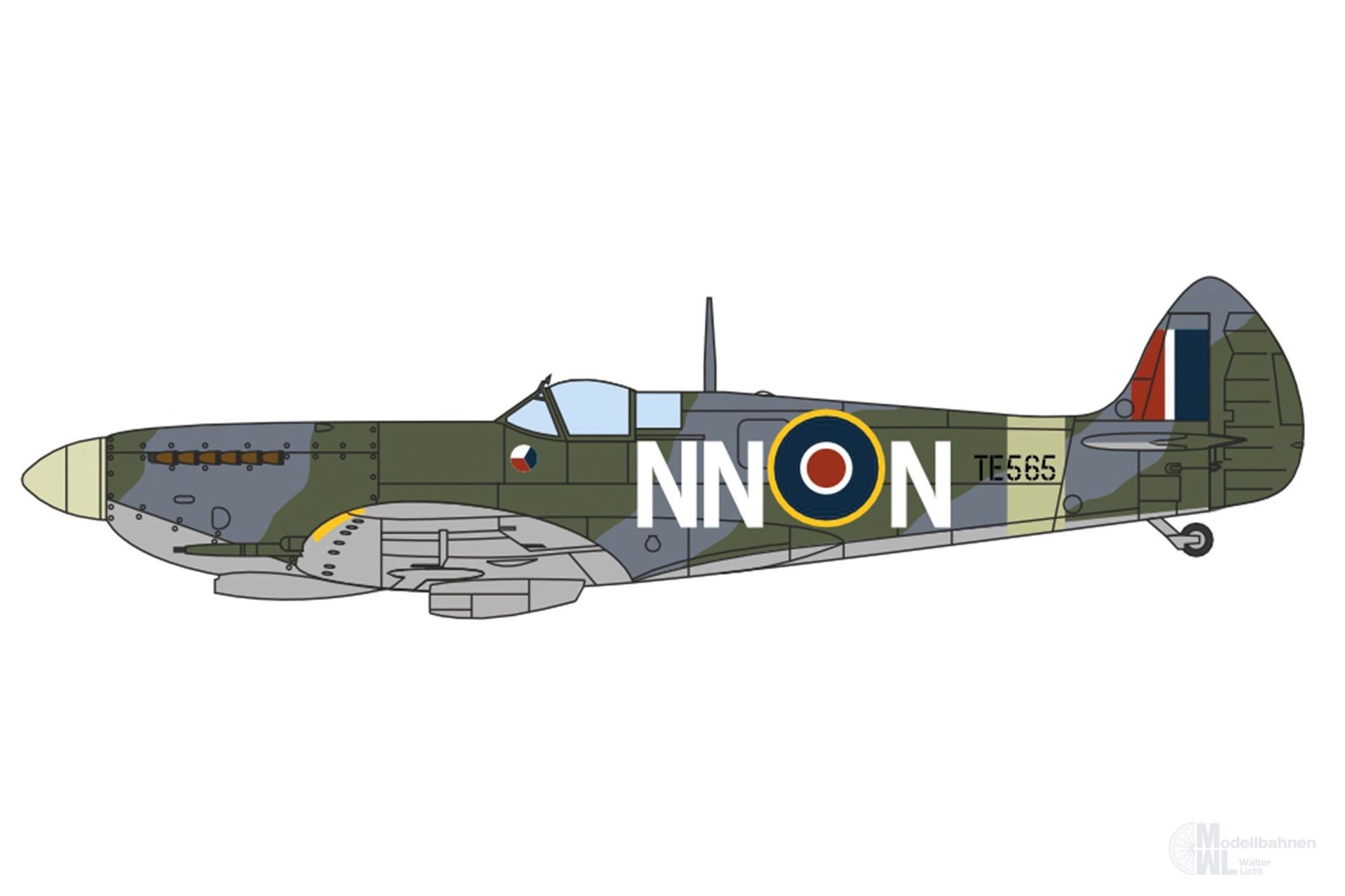 Herpa 81AC123 - Spitfire RAF No. 310 Sqn 1:72 Herpa 81AC123 - Spitfire RAF No. 310 Sqn 1:72