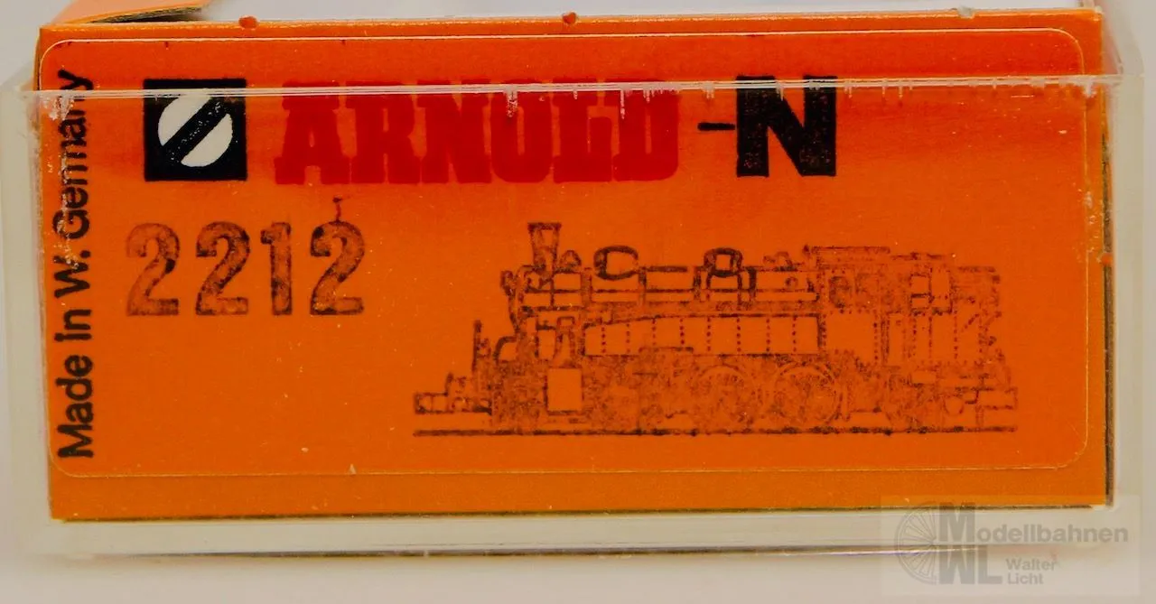 Arnold 2212 - ARNOLD - Dampflok BR 75 1118 DB Ep.III N 1:160